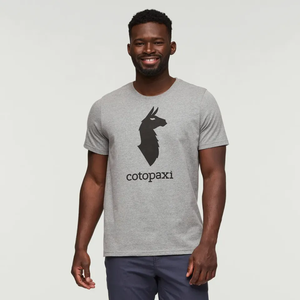 Cotopaxi Llama T-shirt homme Faded Brick coton bio