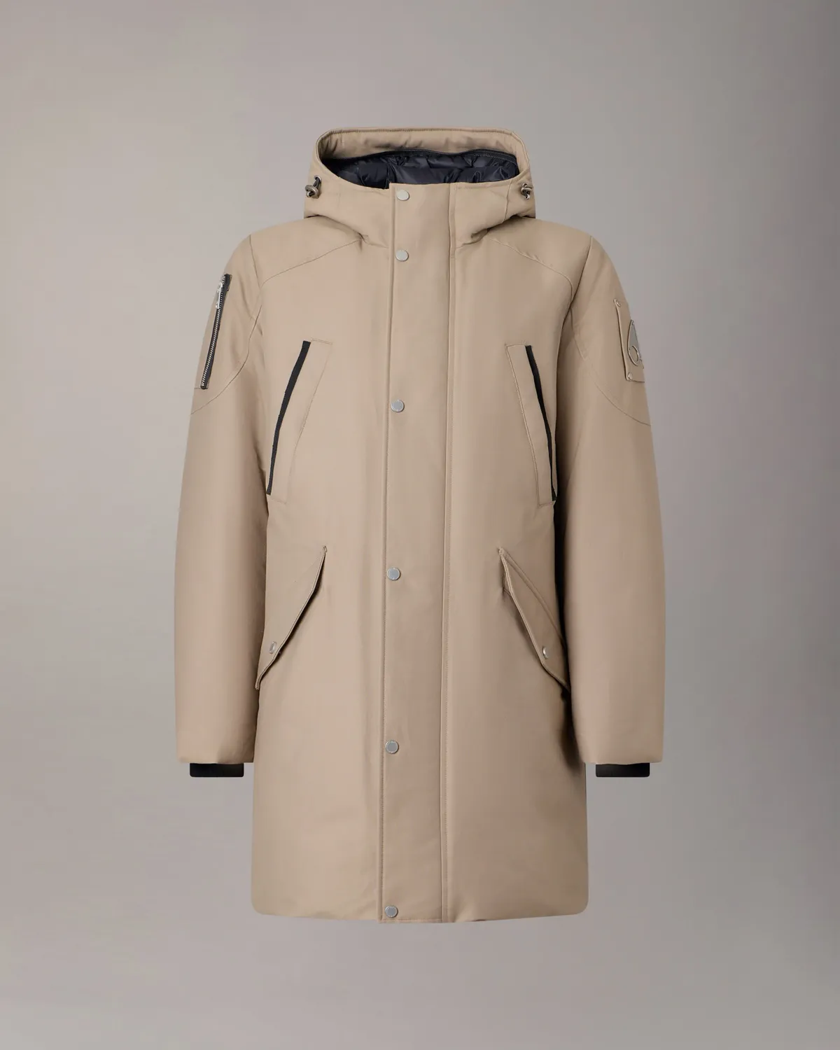 Moose Knuckles Stirling 2.0 parka duvet ashen-bronze longue chaude