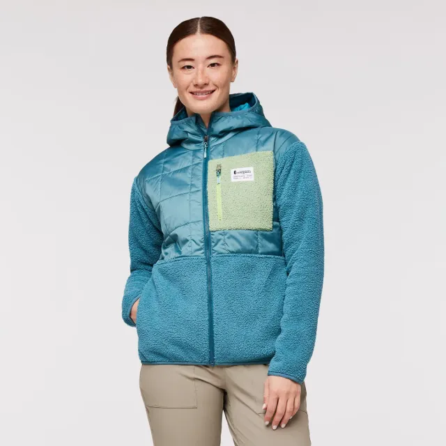 Cotopaxi Trico veste femme Blue Spruce Drizzle chaude
