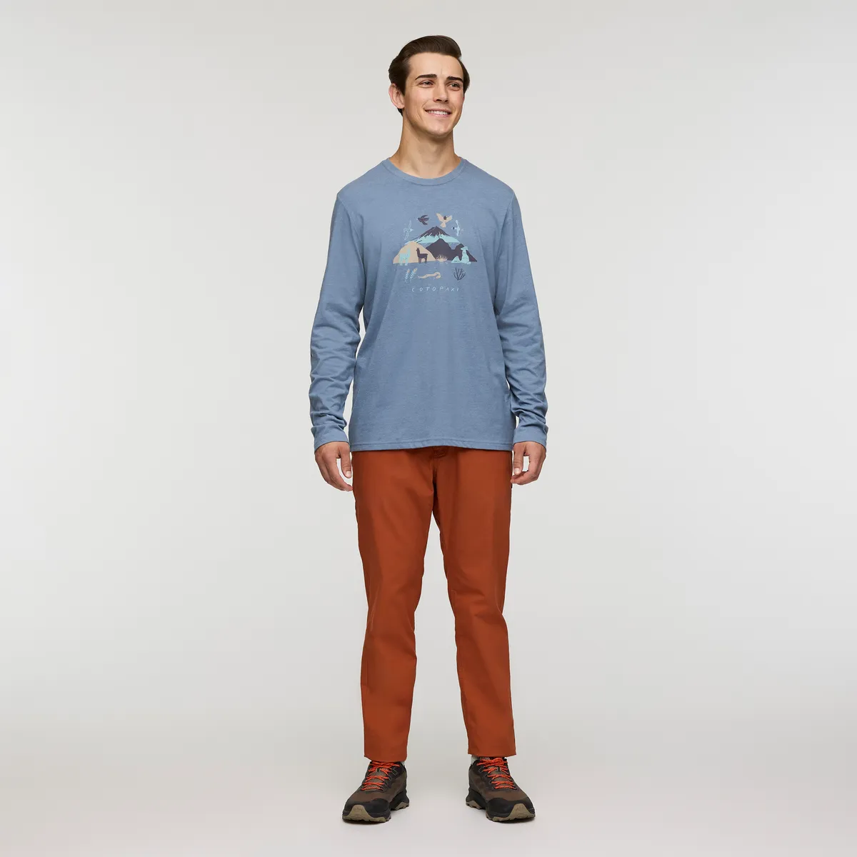 Cotopaxi Solstice t-shirt manche longue homme Woods coton bio