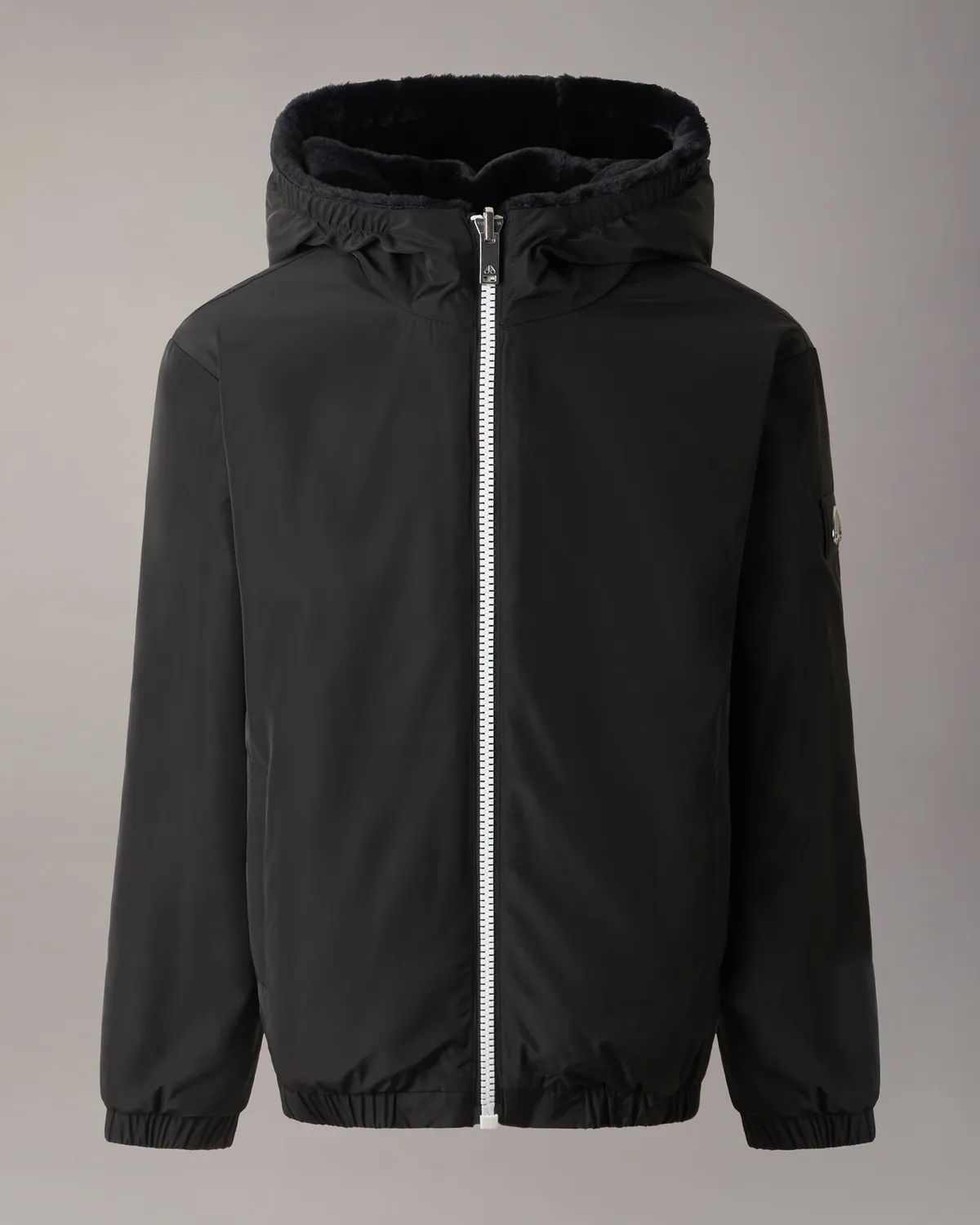 Moose Knuckles Simcoe Bunny veste enfant Black réversible