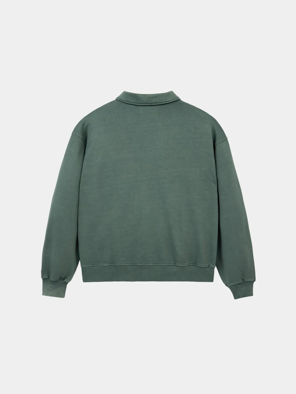 Alpha Industries Essential Battlewash Sweat Zip Hickory Coton