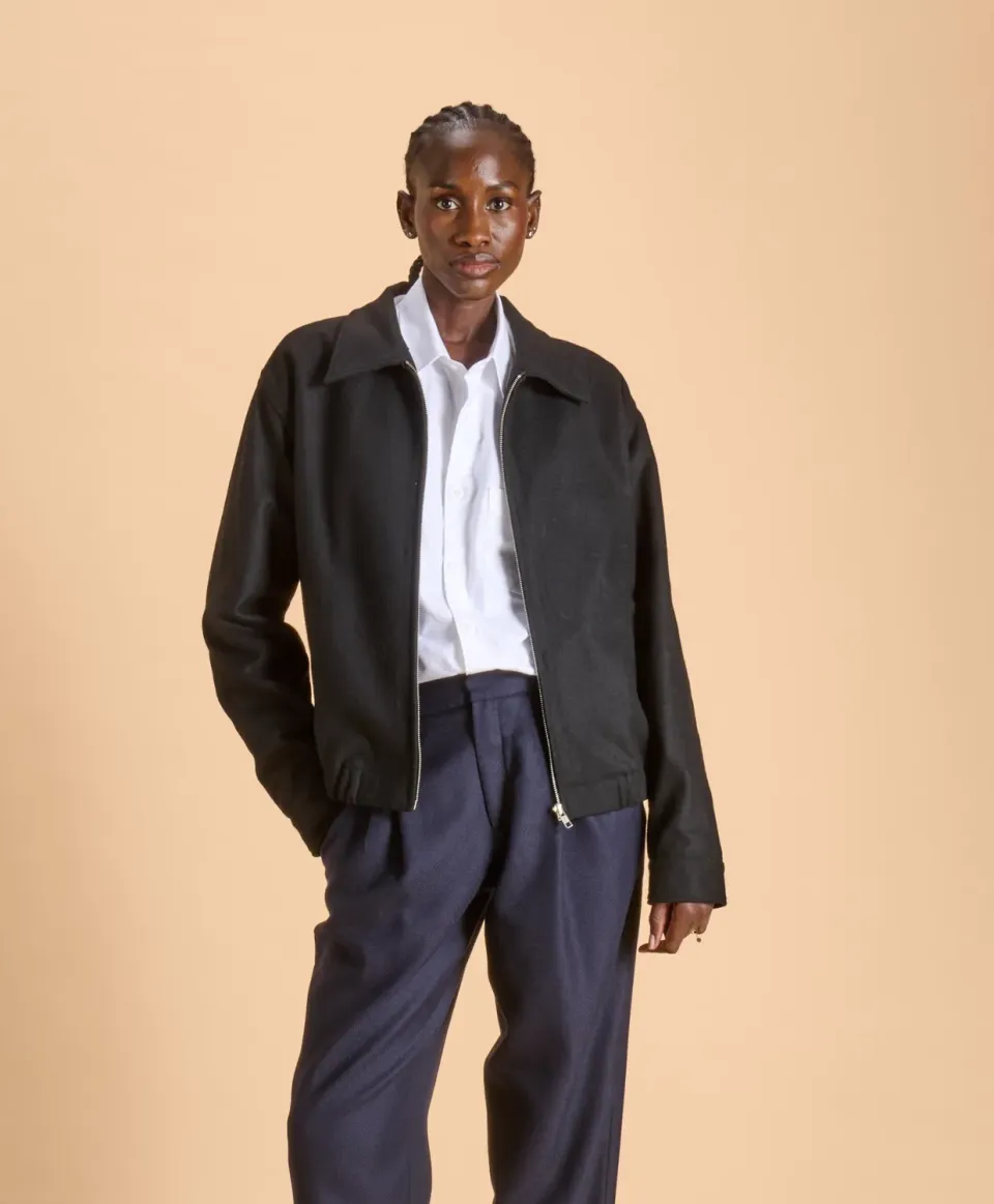 Soubacq Cadet blouson laine cachemire