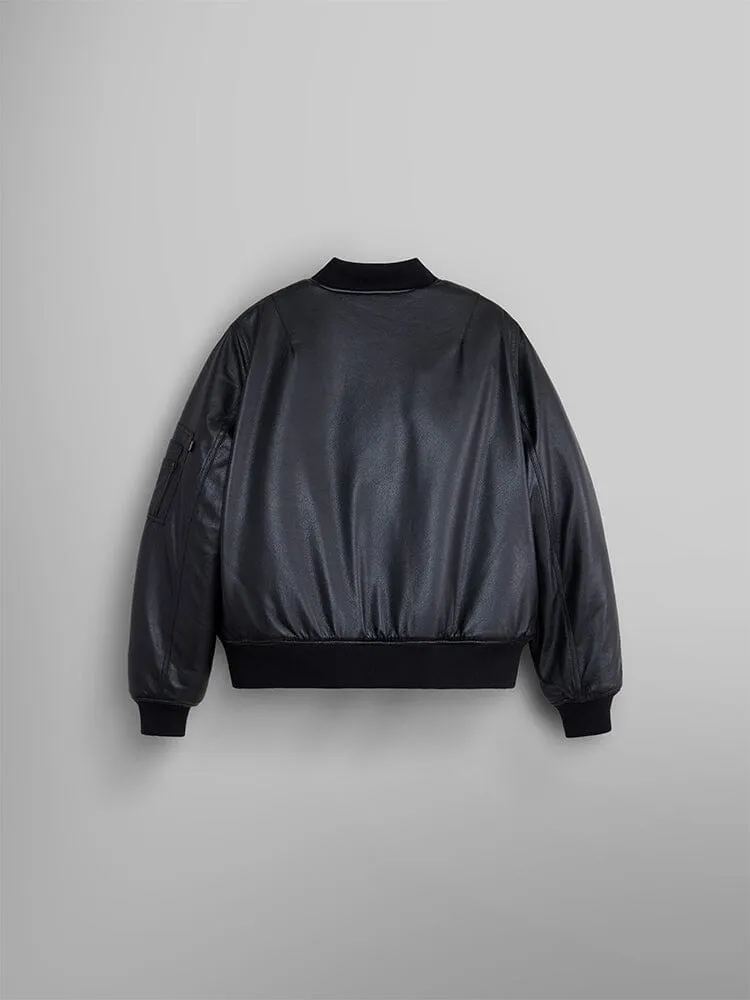Alpha Industries MA-1 bomber réversible femme noir sherpa