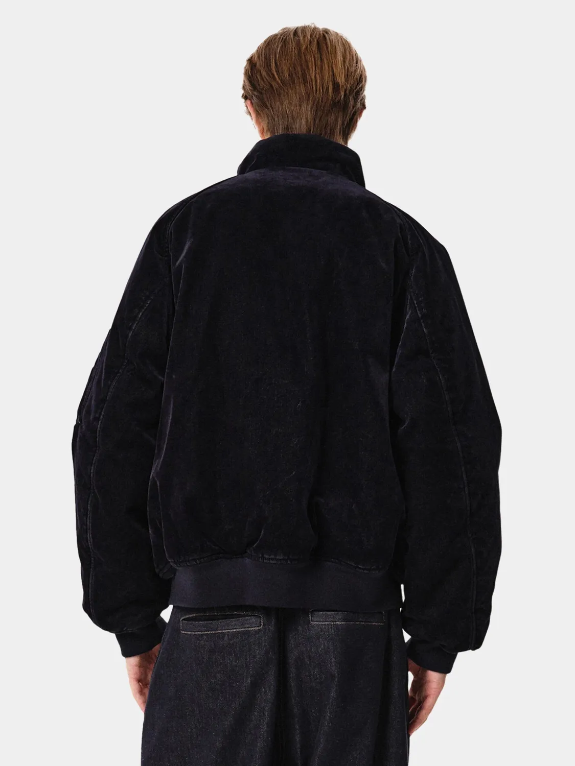 Alpha Industries MA-1 Velvet Denim blouson marine