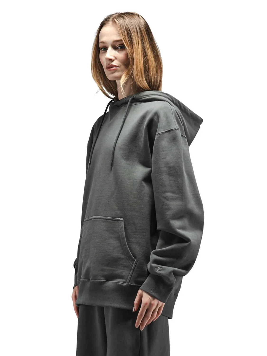 Alpha Industries Essential French Terry Hoodie Gen II hoodie charcoal coton