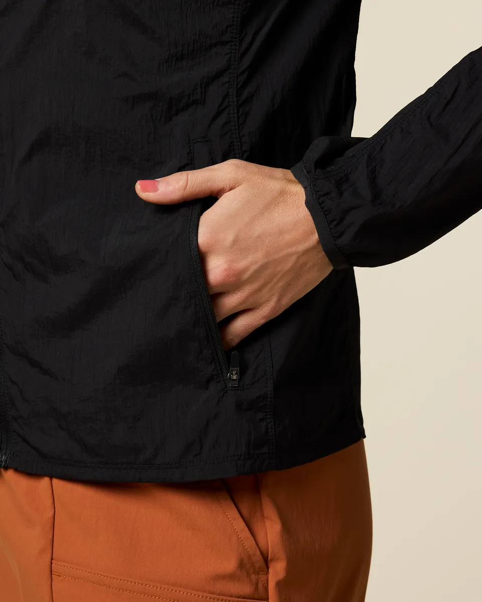 Cotopaxi Pacaya Lite veste coupe-vent femme noire capuche