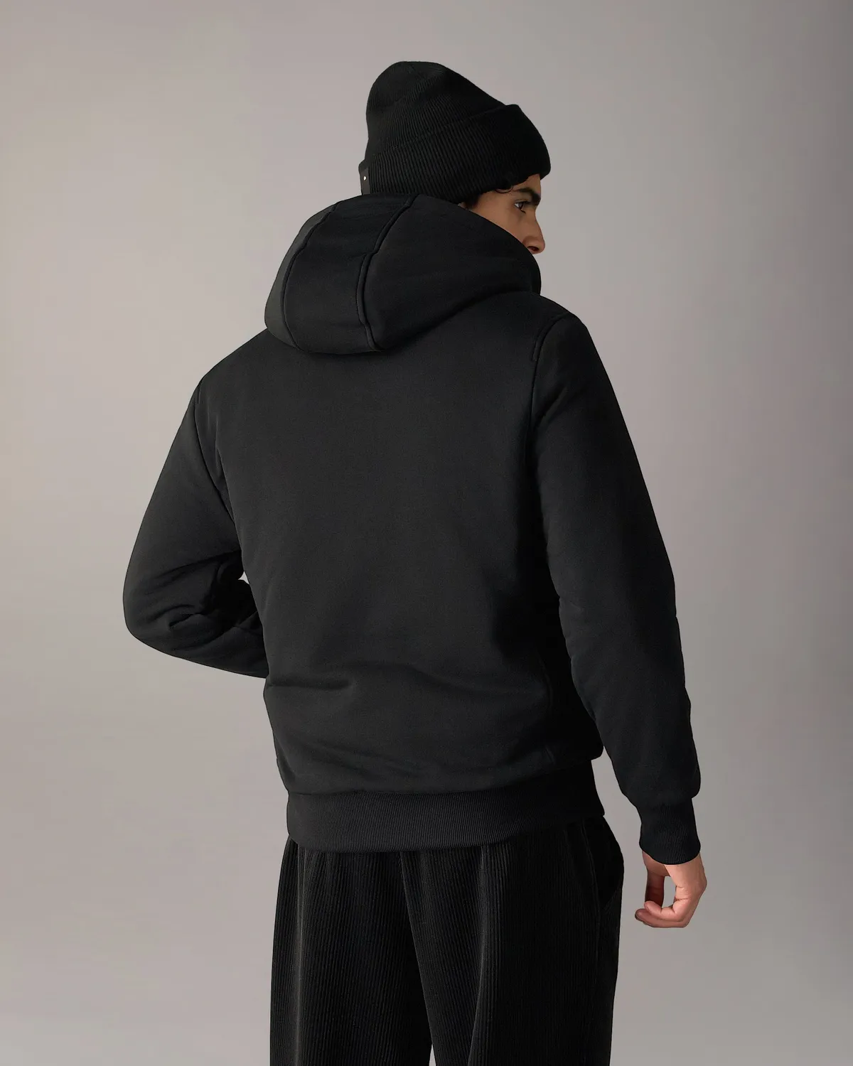 Moose Knuckles Gold Series Classic Bunny sweat à capuche noir