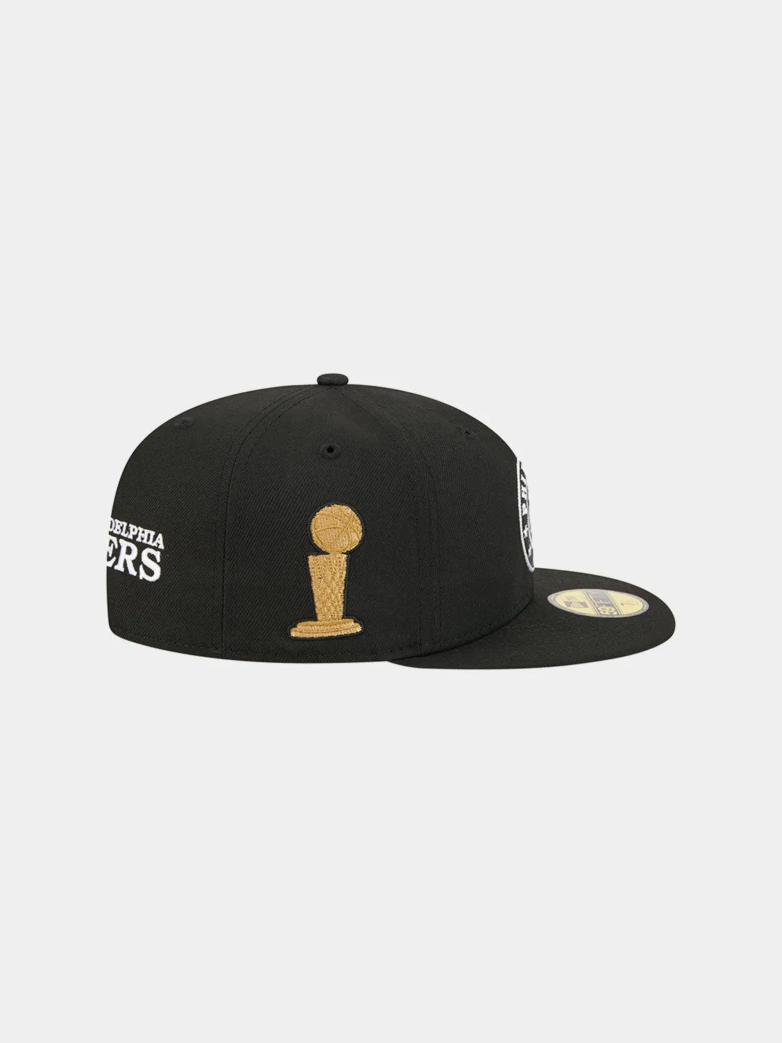 Alpha Industries 76ers 59Fifty casquette fitted noire