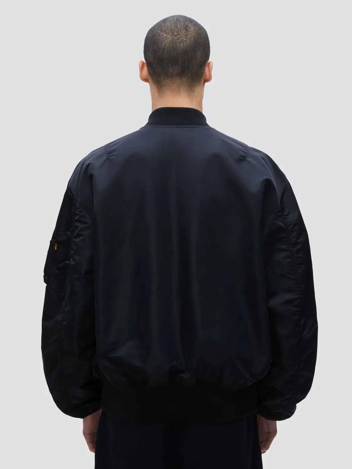 Alpha Industries L-2B Loose bomber noir nylon réversible