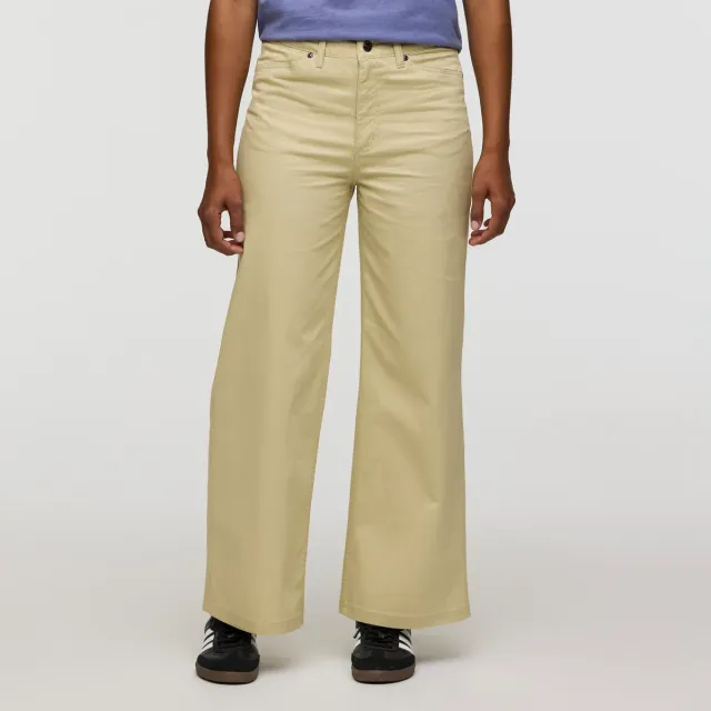 Cotopaxi Ambato Wide Leg pantalon femme coton stretch