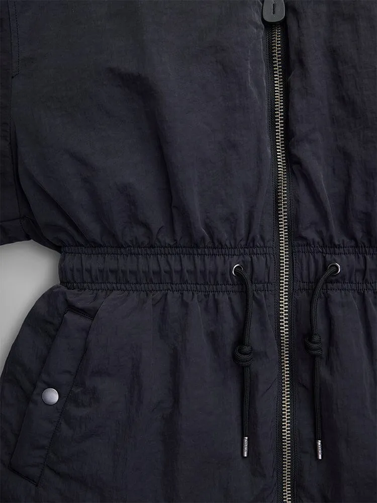 Alpha Industries Cinched Waist blouson femme matelassé noir
