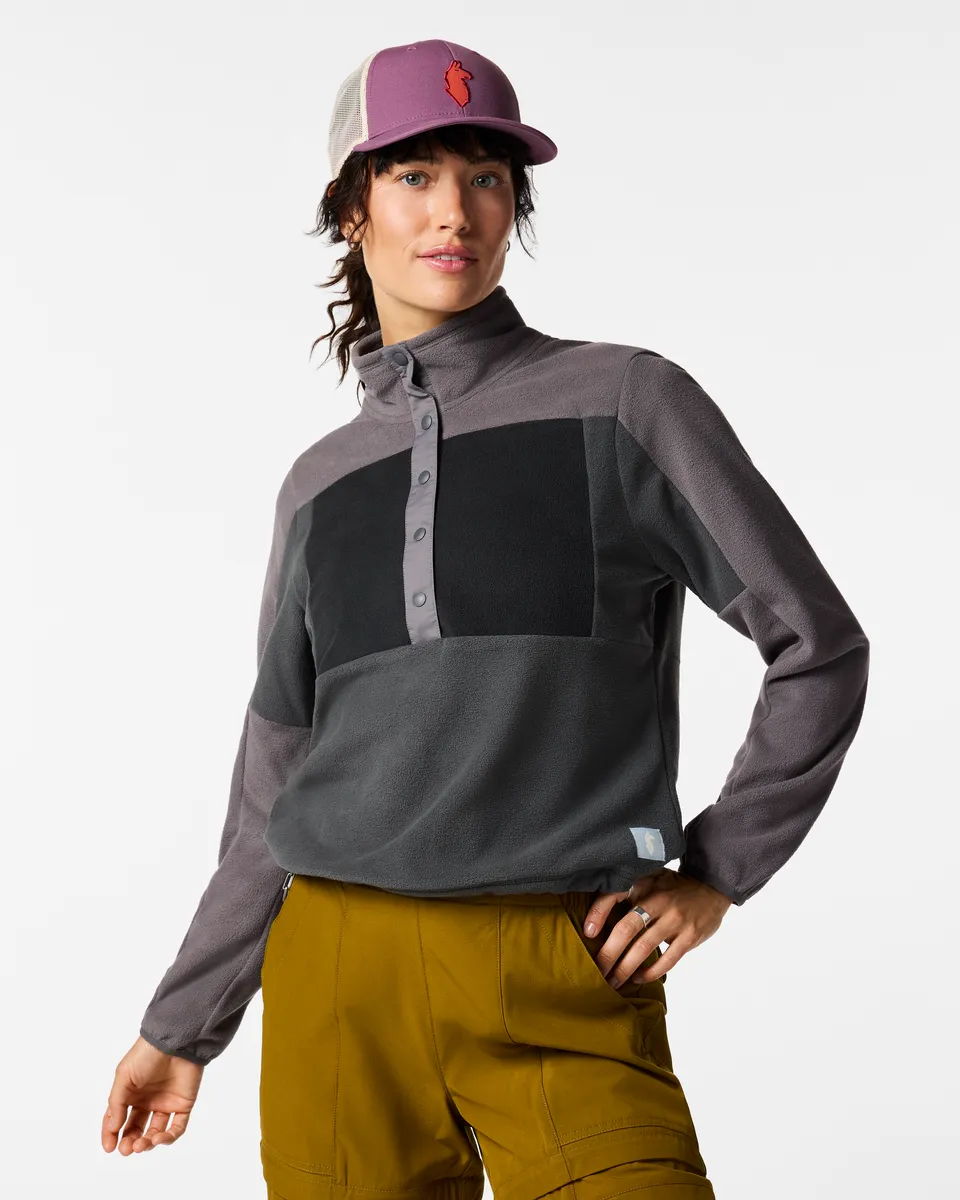 Cotopaxi Encima pull polaire femme boutons recyclé