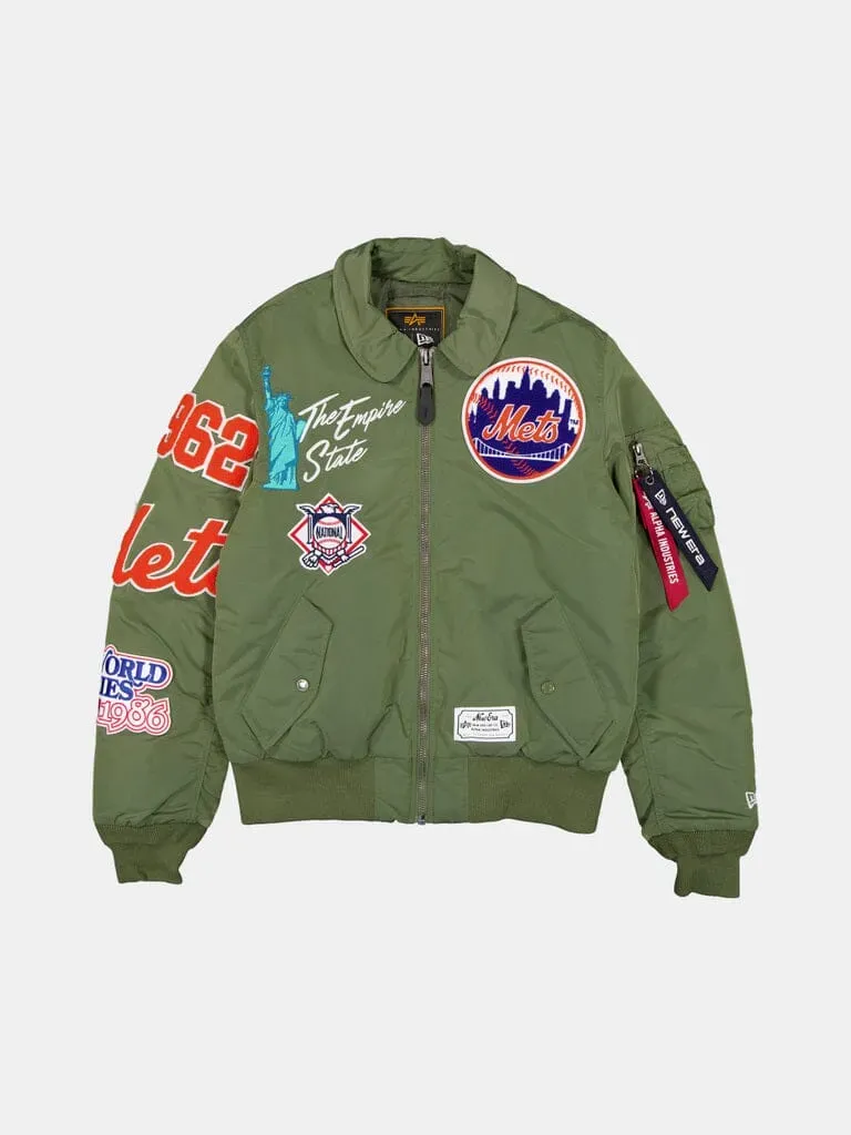 Alpha Industries MA-1 Mets Blouson Vert Nylon
