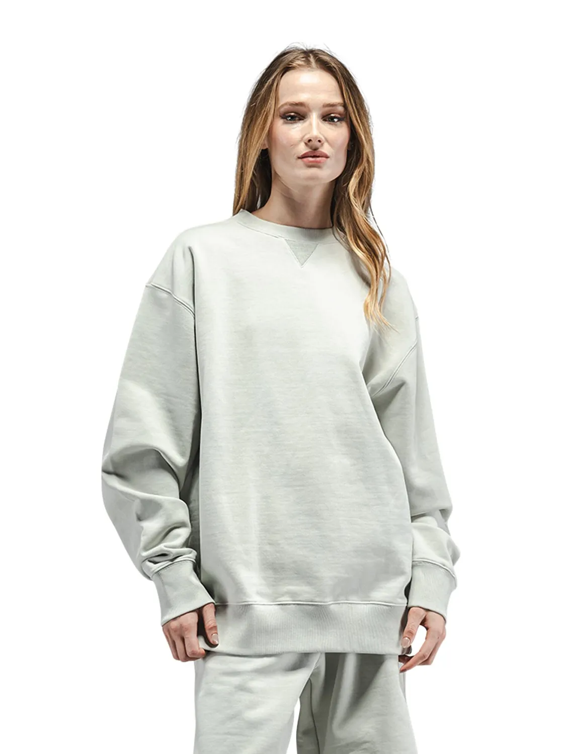 Alpha Industries Essential Gen II sweat Light Gray coton