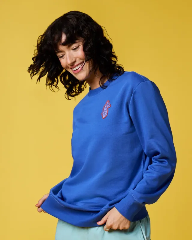 Cotopaxi Lava Llama sweat femme Azure coton bio