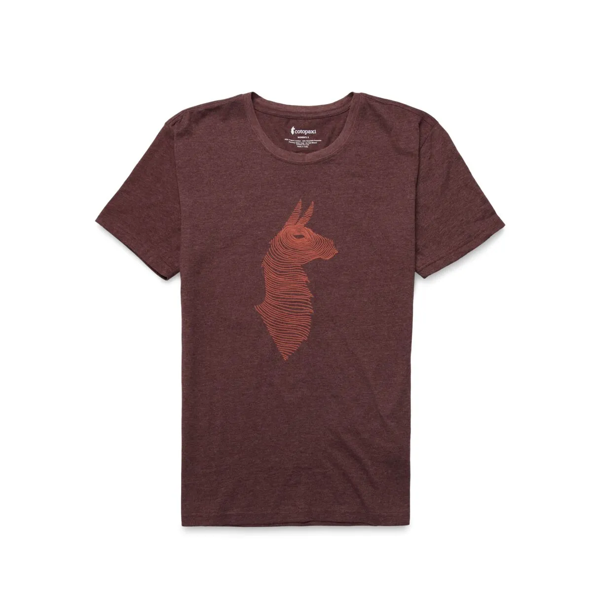 Cotopaxi Topo Llama T-shirt femme coton graphite