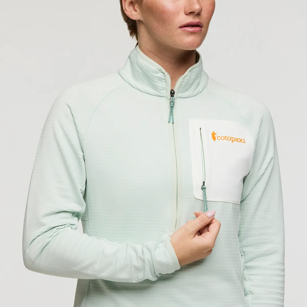 Cotopaxi Otero polaire femme Foam demi-zip technique
