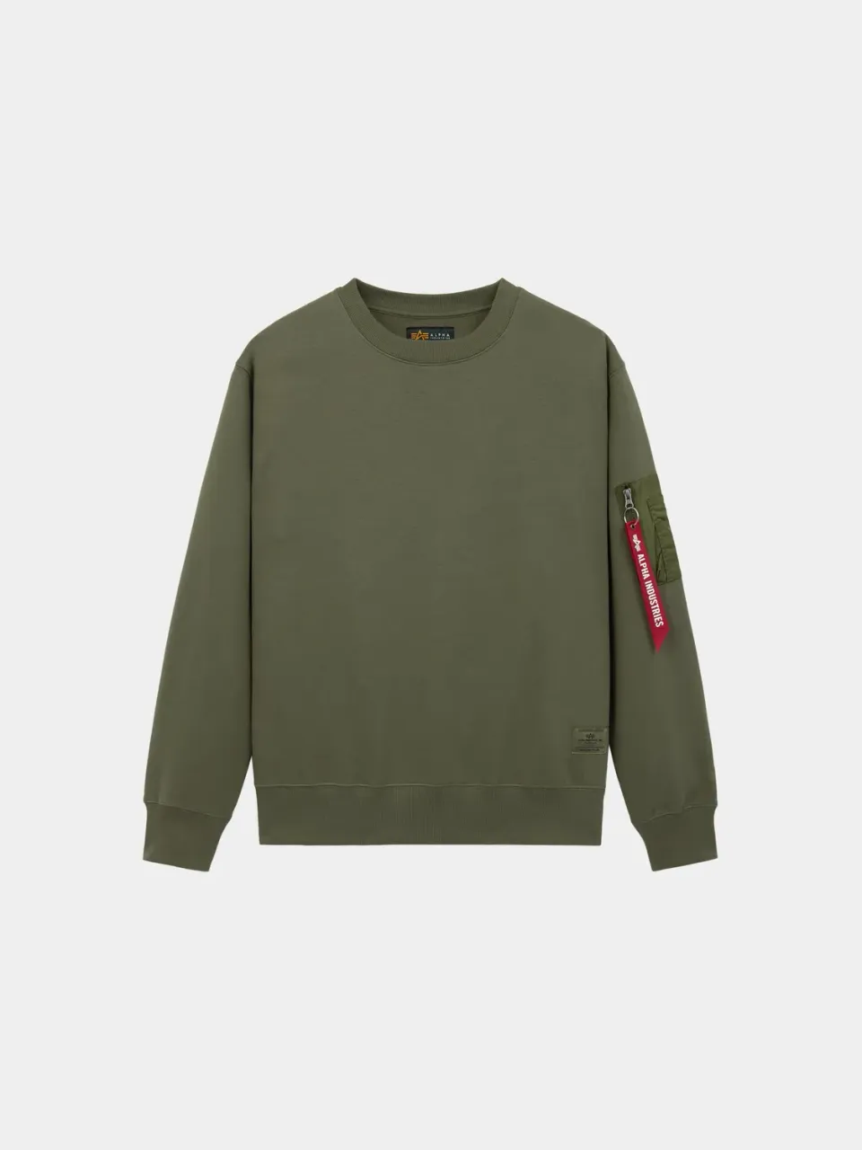 Alpha Industries Utility Pocket sweat OG-107 green coton