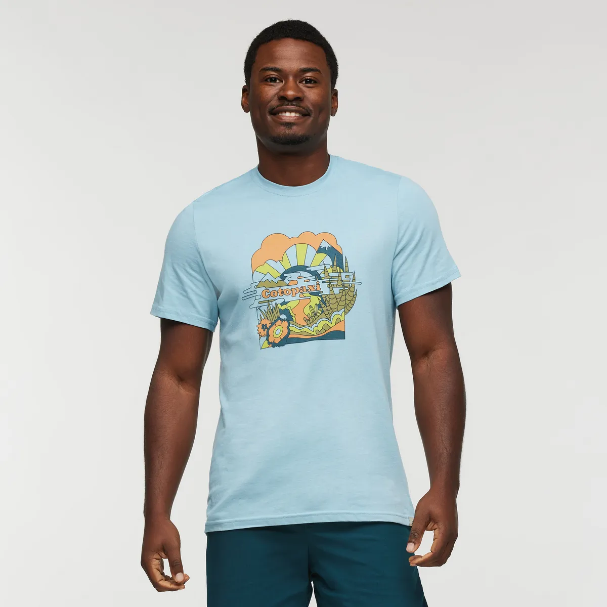 Cotopaxi Utopia t-shirt homme Oatmeal coton bio