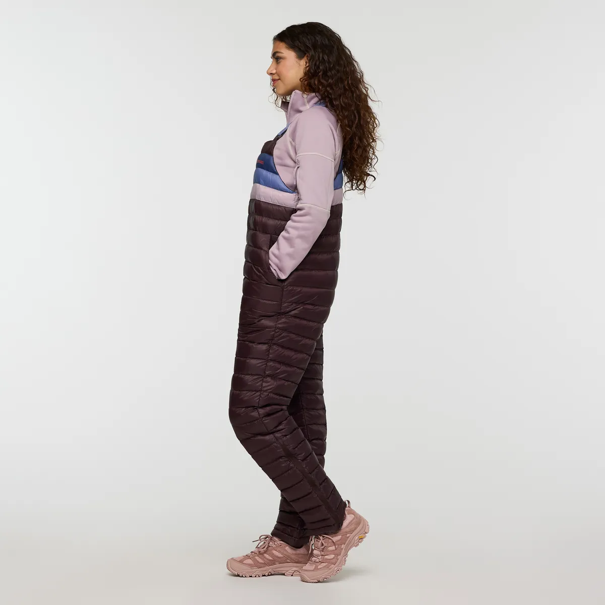 Cotopaxi Fuego Down Overall salopette femme Fjord Stripes duvet