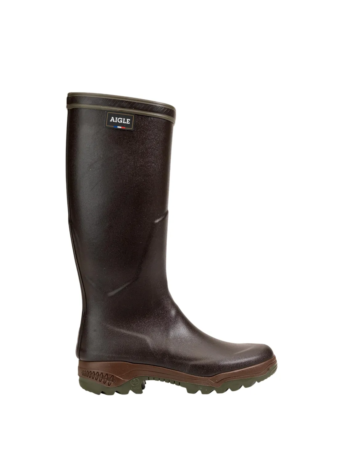 Aigle Parcours 2 bottes caoutchouc homme anti-fatigue Kaki