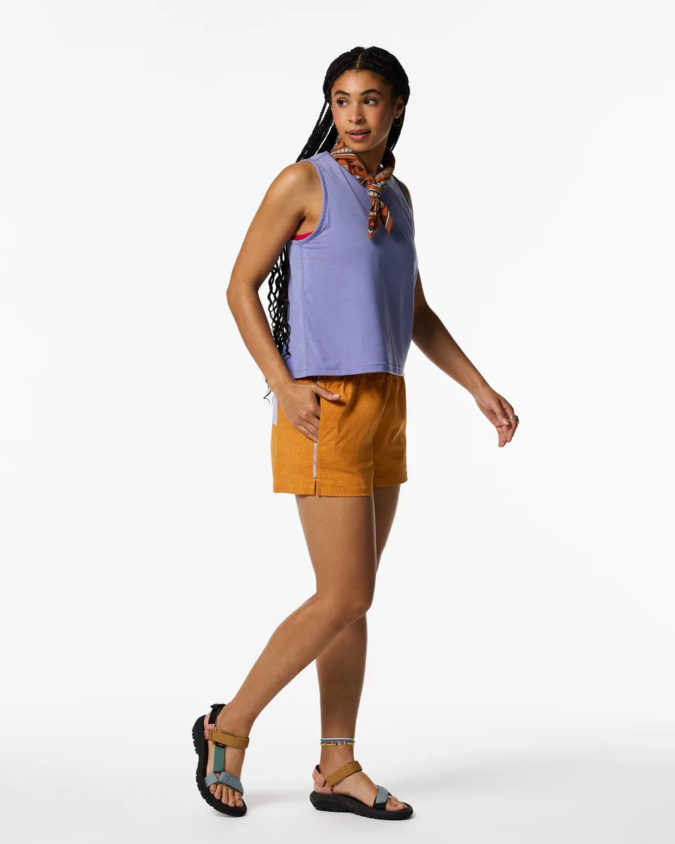 Cotopaxi Brinco 3" Short Print short femme UPF 50+