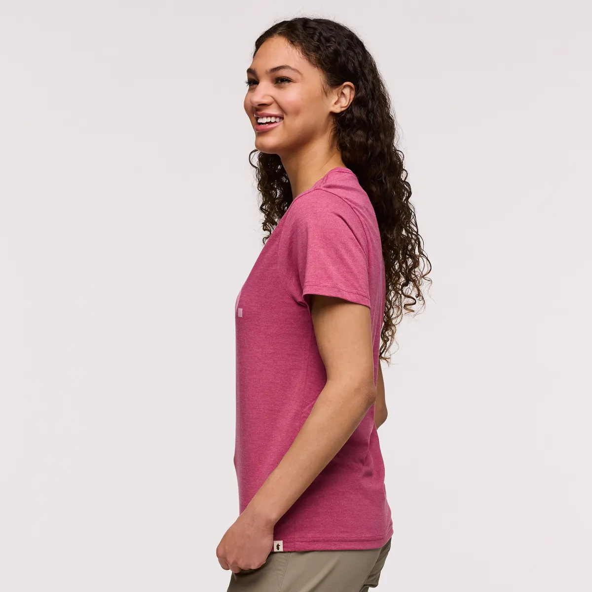 Cotopaxi Do Good t-shirt femme Sangria coton bio