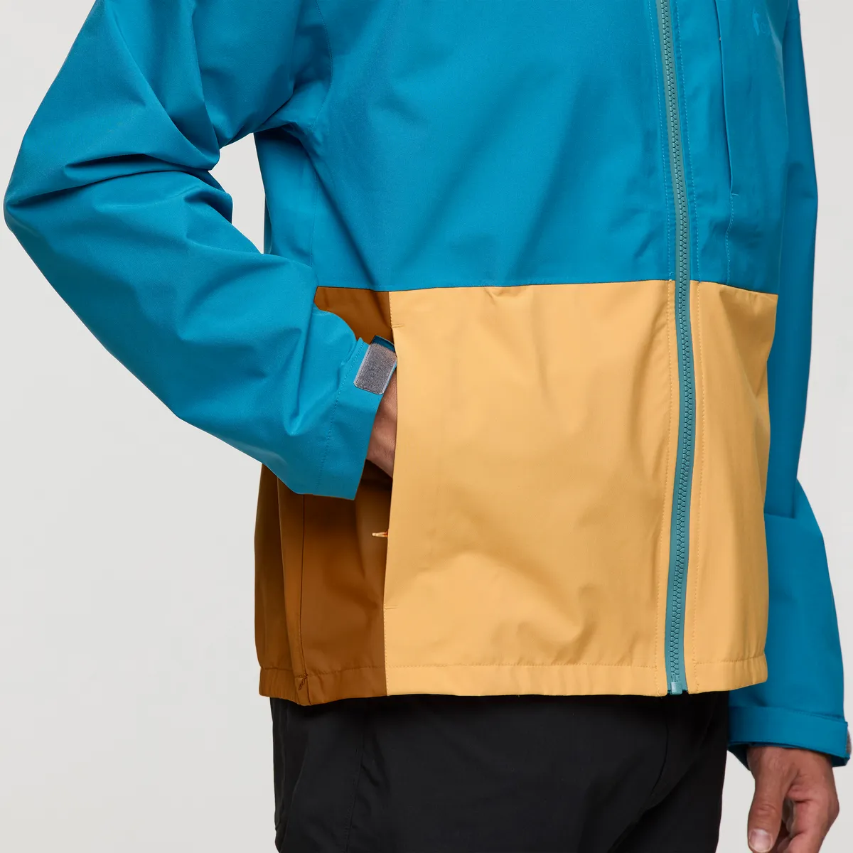 Cotopaxi Cielo veste pluie homme Lake/Curry recyclée