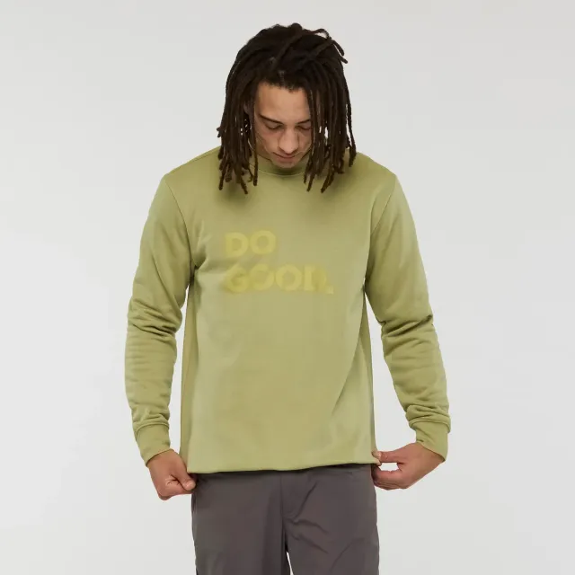Cotopaxi Do Good sweat homme col rond coton bio
