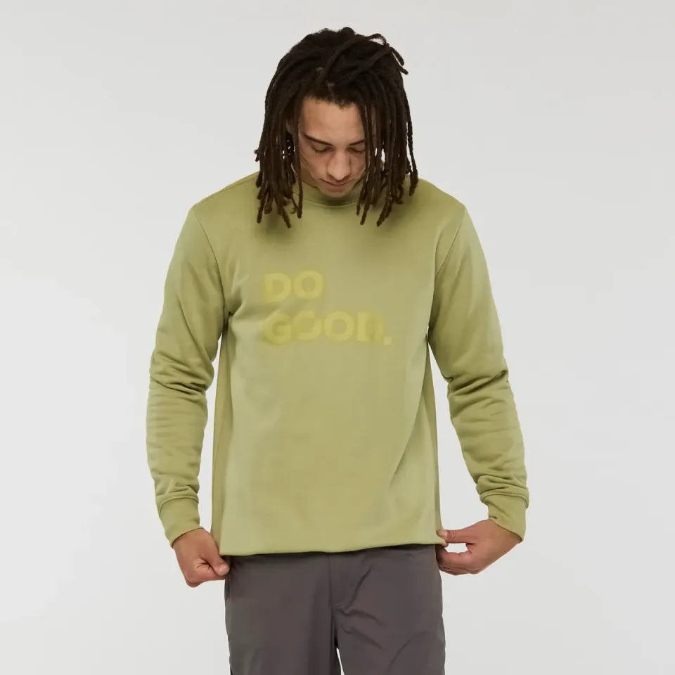 Cotopaxi Do Good sweat homme col rond coton bio