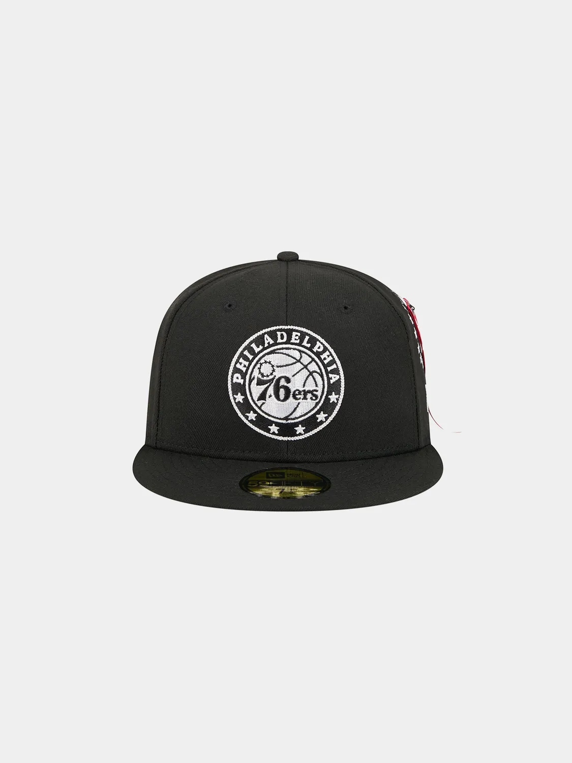 Alpha Industries 76ers 59Fifty casquette fitted noire