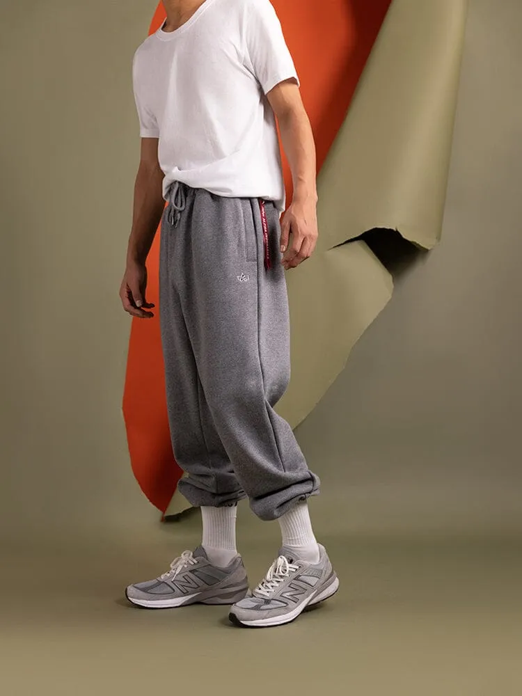Alpha Industries Essential jogging gris chiné coton