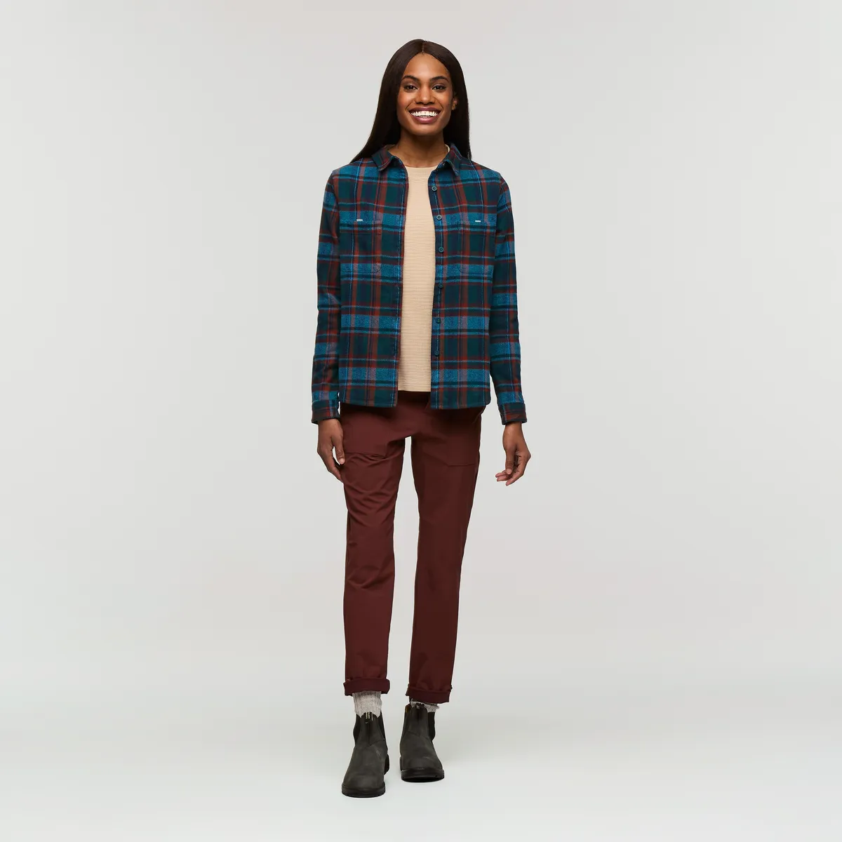 Cotopaxi Mero Organic chemise flanelle Abyss Plaid