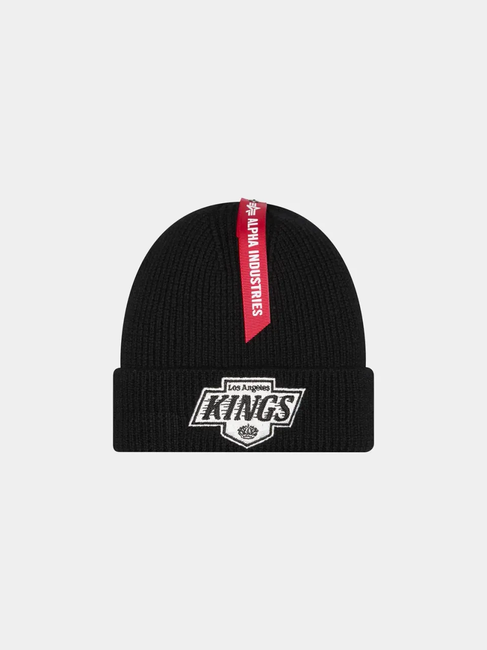 Alpha Industries Kings x New Era bonnet laine noir