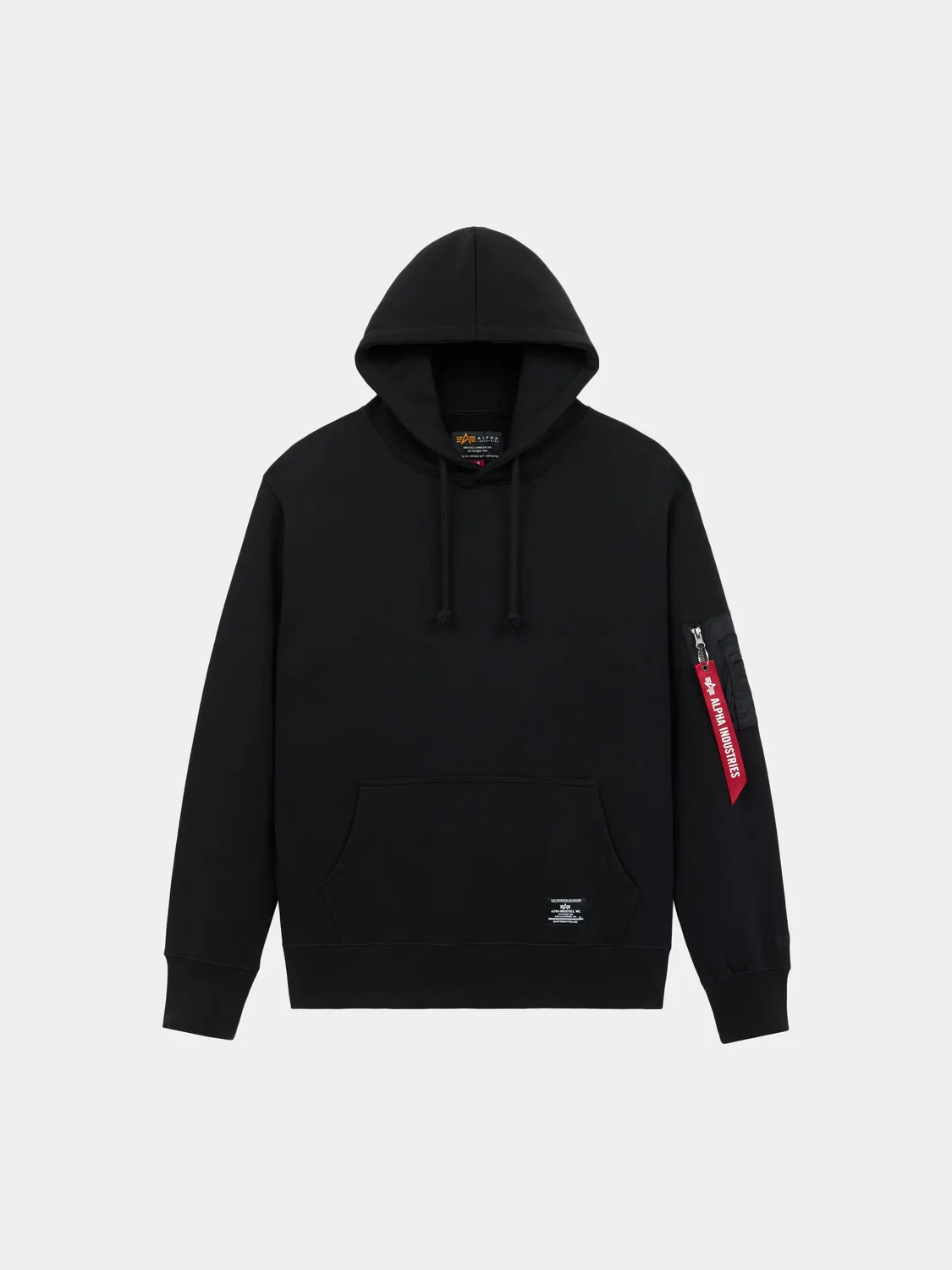 Alpha Industries Utility Pocket hoodie marron coton