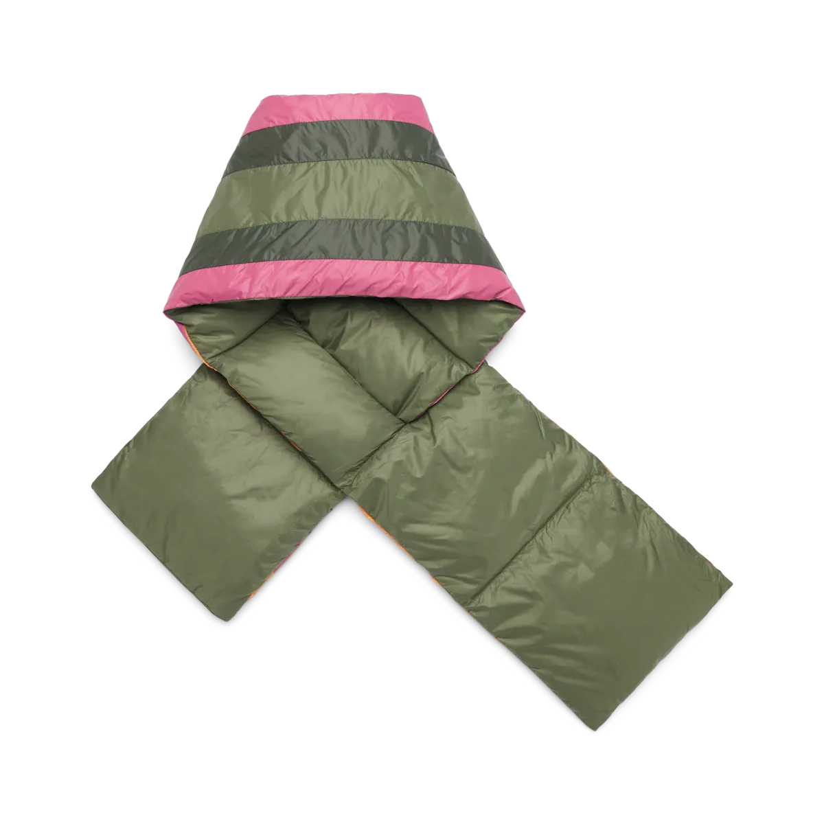 Cotopaxi Fuego écharpe duvet Wine Stripes chaude