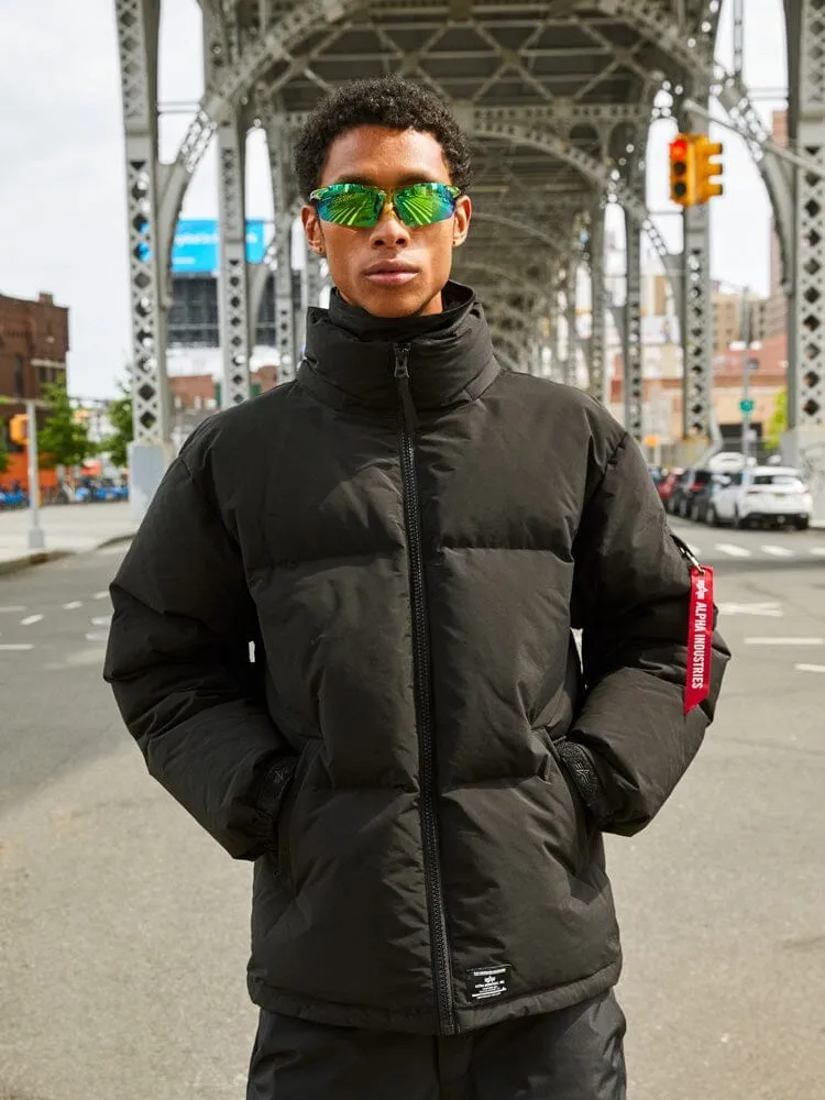 Alpha Industries Puffer parka noir duvet grand froid