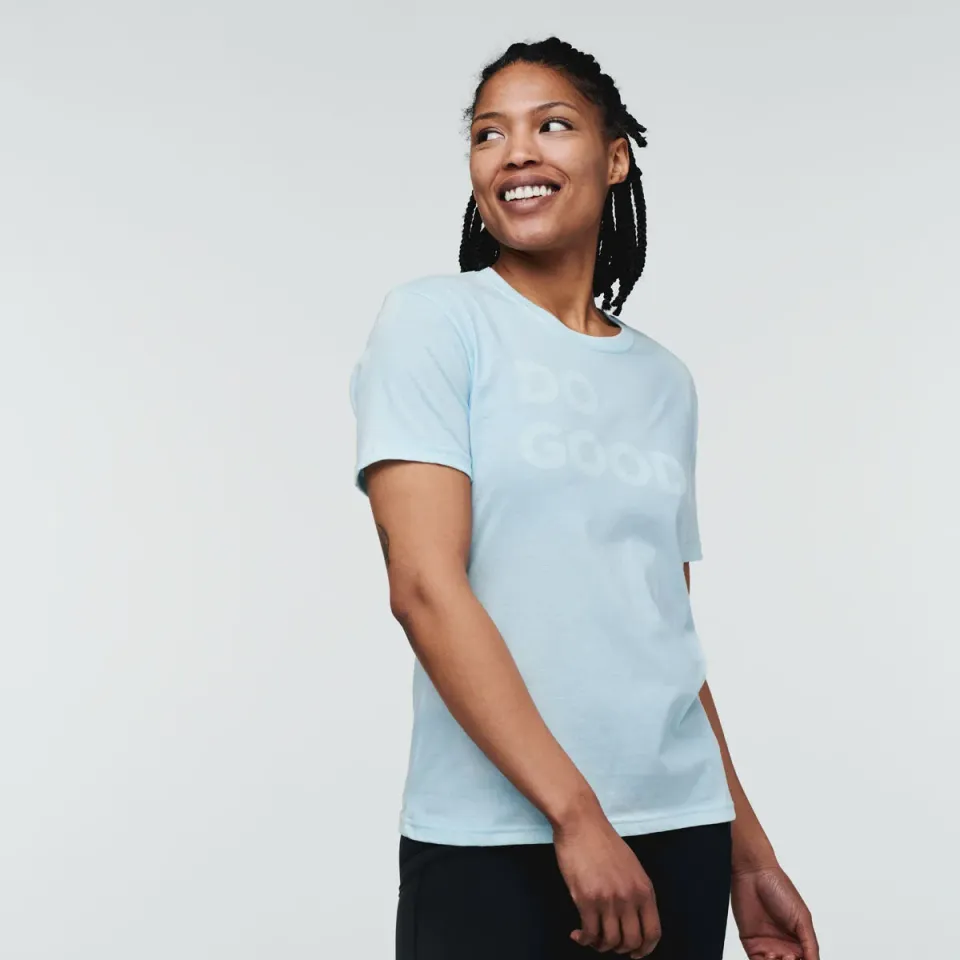 Cotopaxi Do Good t-shirt femme Ice coton doux
