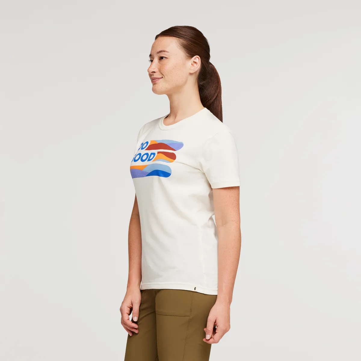 Cotopaxi Do Good Stripe t-shirt femme rayé coton