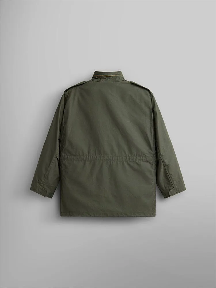 Alpha Industries M-65 field jacket olive nylon coton