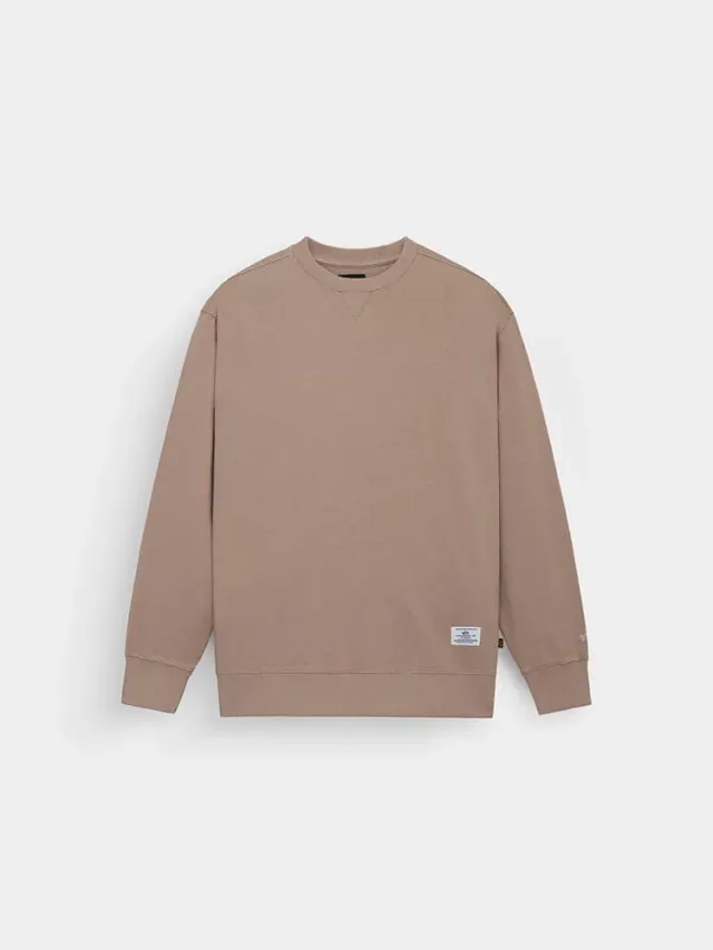 Alpha Industries Essential Gen II sweat col rond atlas kaki