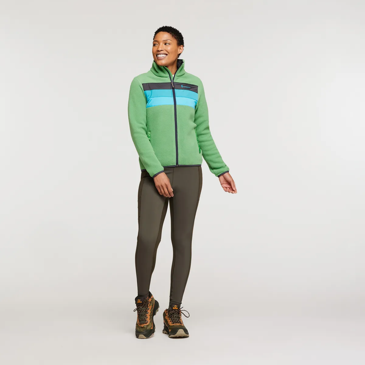 Cotopaxi Teca Fleece Full-Zip veste polaire femme April Showers