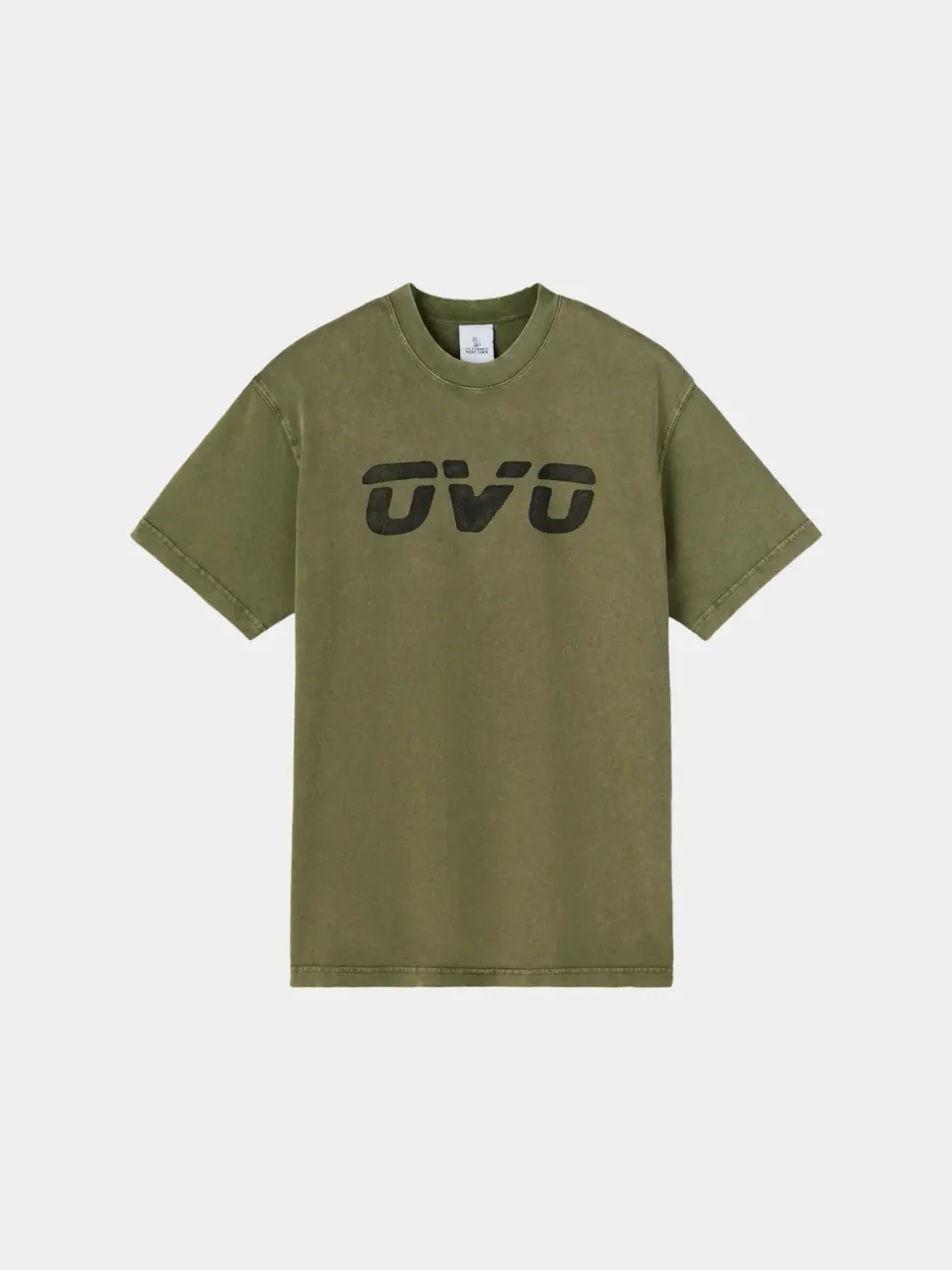 Alpha Industries OVO tee-shirt olive délavé coton ample