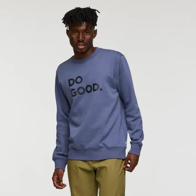 Cotopaxi Do Good sweat homme col rond coton bio