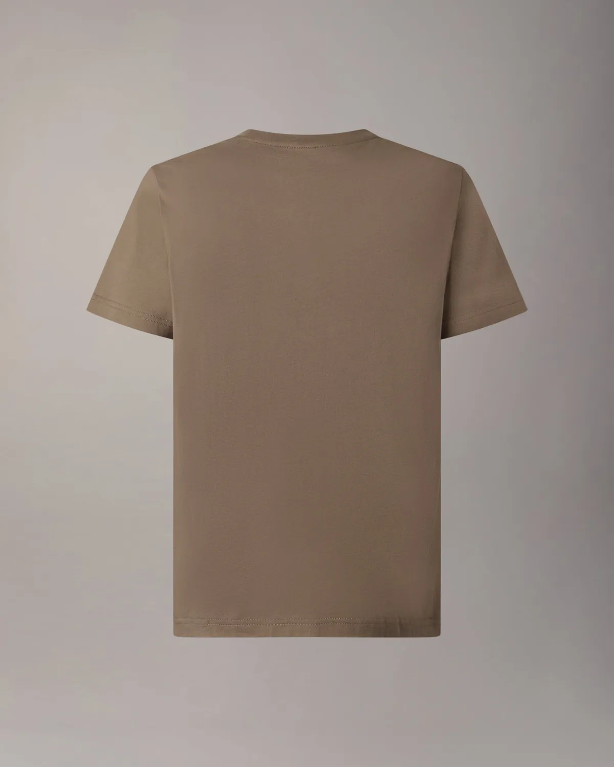 Moose Knuckles Icebreak Logo T-Shirt Ashen Coton