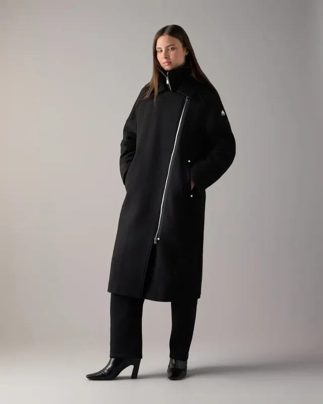 Moose Knuckles Grid 3-en-1 parka laine noire modulable