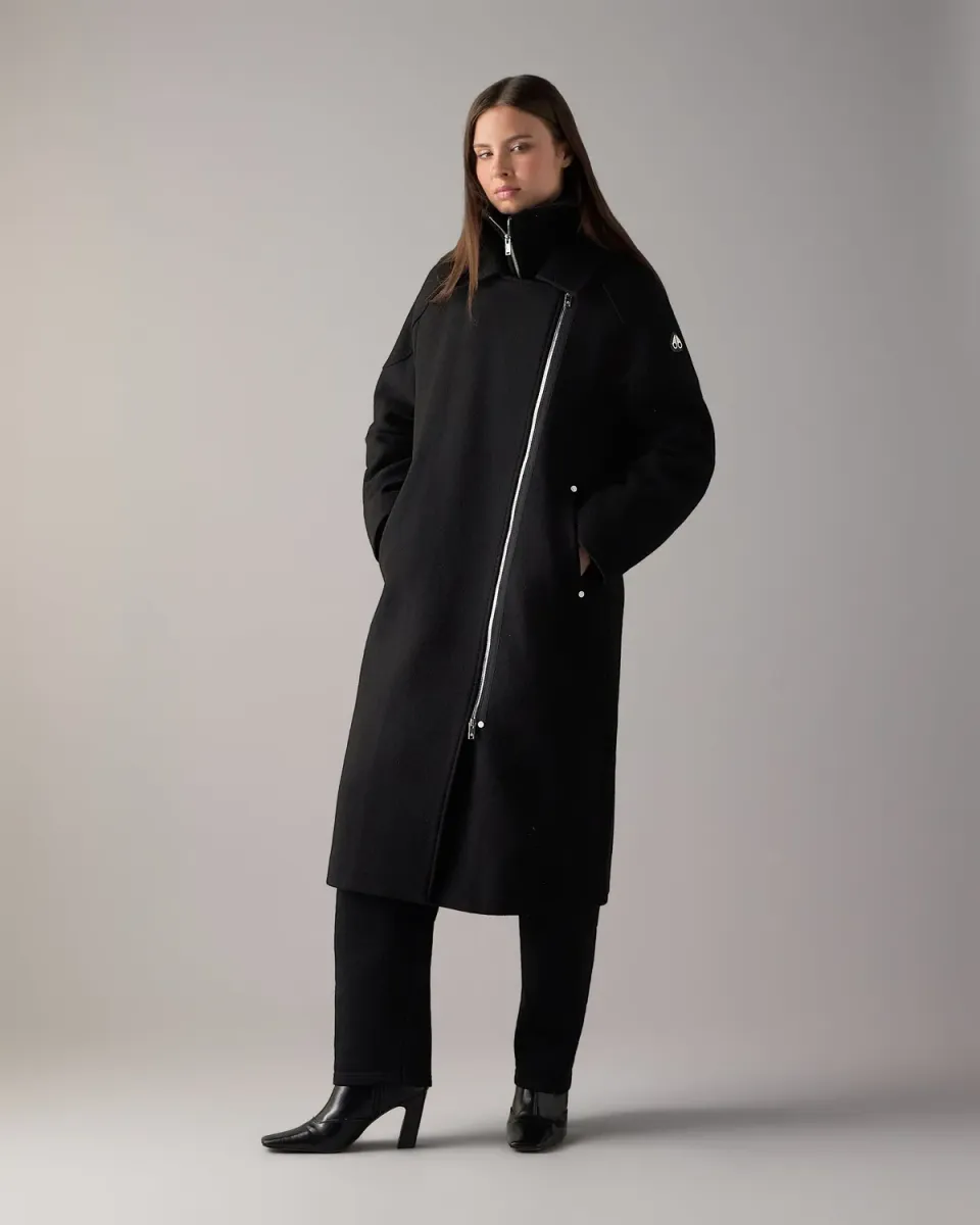 Moose Knuckles Grid 3-en-1 parka laine noire modulable