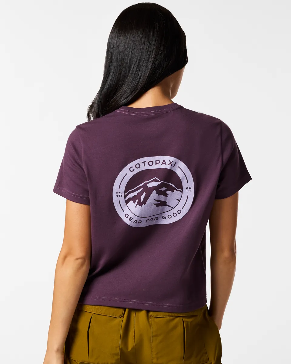 Cotopaxi Mt. Cotopaxi t-shirt femme Mystic coton