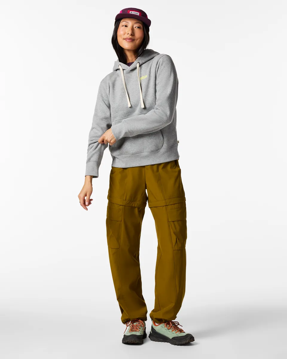Cotopaxi Flag sweat capuche femme Mystic coton bio